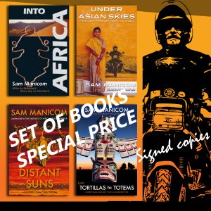 Sam Manicom - 4 Book Special - Armchair Adventure Festival