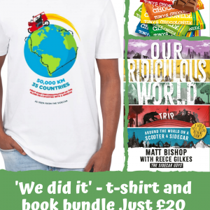 Limited Edition T- Shirt & Book Bundle - We Did It!