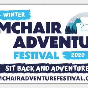 Limited Edition Armchair Adventure Festival Vinyl Bumper Sticker